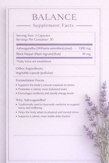 Balance - Elske-Specialty Supplements
